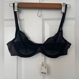 Free People sheer bralette (S)